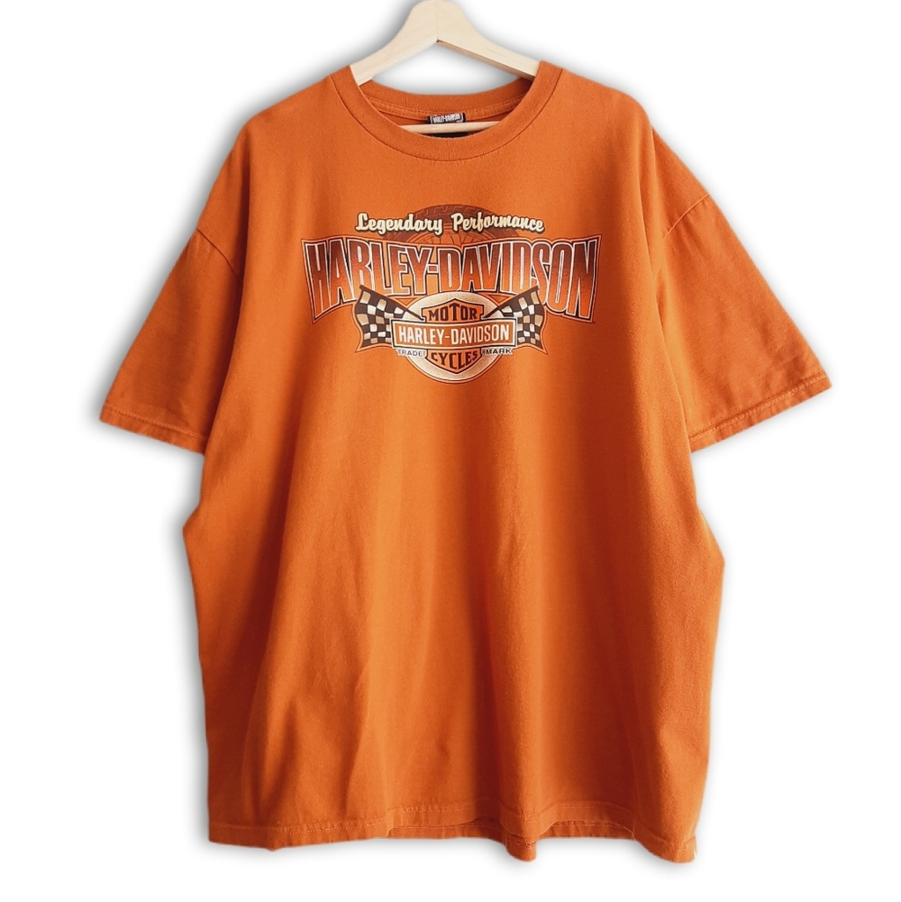 HARLEY DAVIDSON Motorcycles Calgary Alberta Canada T-Shirt Tee Top Men's Sz XL